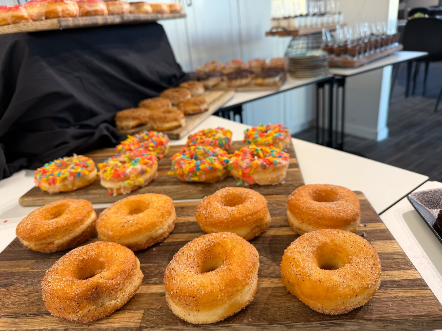 Glazed donut event photo